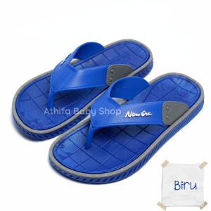 Sandal Jepit Anak Laki Cowok Sendal Karet Anak SD SMP Tanggung 4 5 6 7 8 Tahun New Era 8030