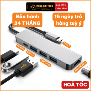Hub Type C to HDMI 4K 60Hz cho Macbook/iPad/Laptop/Điện thoại Hub chuyển đổi type C sang HDMI Cổng chuyển đổi Type C.
