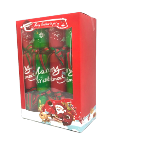 A box of 8 Christmas Theme Party  Christmas cookies Christmas firecrackers. 11 inchesChristmas Decorations Gifts to Enliven the Atmosphere