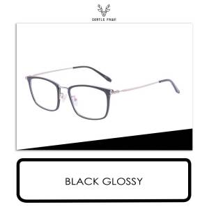 Gentle Fawn Kacamata Antiradiasi Blueray Bentuk Kotak Fashion Pria Dan Wanita Bussines Style Bahan TR90+Metal Kuat Kokoh Bisa Minus Photocromic Bluecromic 4028