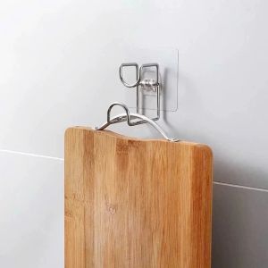 Móc treo chậu inox dán tường không gỉ D35 treo thau treo chậu đa năng không cần khoan TTNTD35