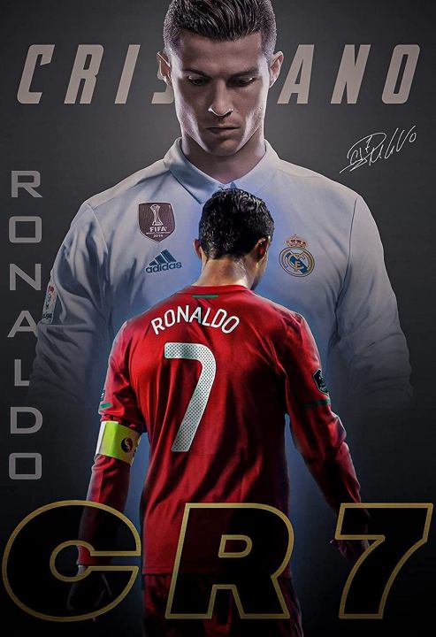 CRISTIANO RONALDO FOOTBALL SOCCER MADRID POSTER PICTURE PRINT Size A5 to A0  *NEW