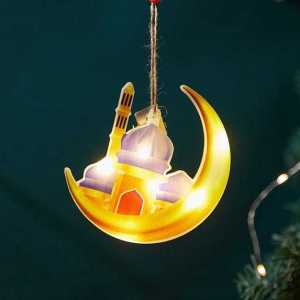 Bayar Di Tempat - Lampu Tirai Dekorasi Ramadhan / Lampu Tirai LED Gantung Hiasan Ramadhan