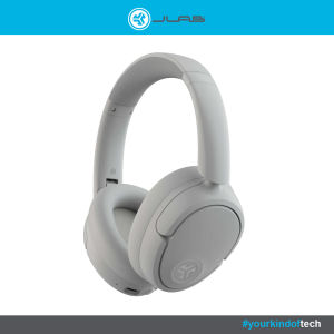 JLAB JBuds Lux ANC Wireless Over-Ear Headphones Hybrid Active Noise Cancelation and Be Aware Mode Spatial Audio Built-In Microphone Multipoint