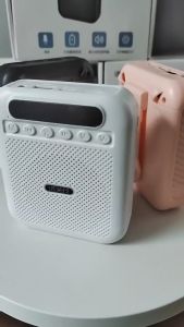 Wireless Voice Amplifier Mini Portable Megaphone With Mic FM Radio TeachersTours【Fast Delivery】