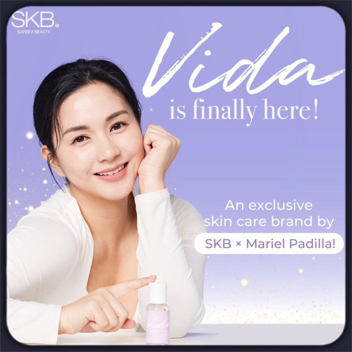 [ONHAND] Authentic Vida Skin Set by Mariel Rodriguez Anti Wrinkle Glowing Skin Made in Korea