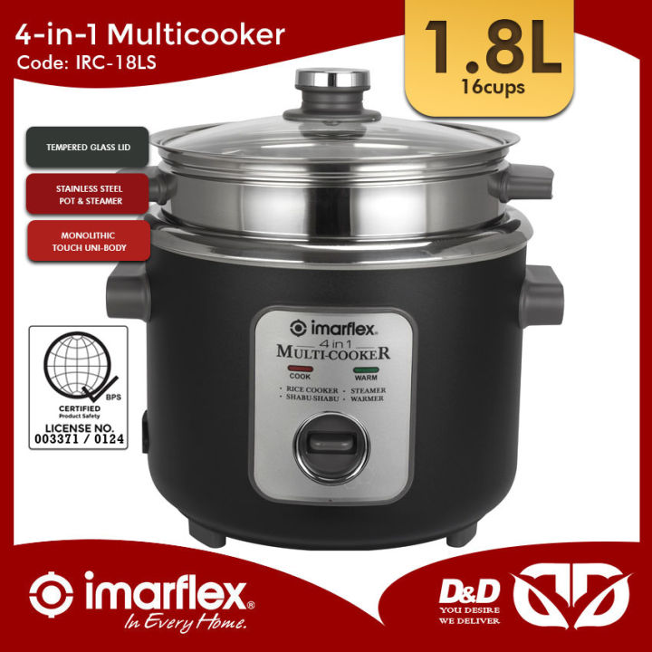 18ls Imarflex Imarflex Multi Function Rice Cooker Multi Cooker