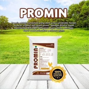 Promin 25 Kg Ayam Petelur Premix Asam Amino Vitamin Memicu Produksi Telur dan Nafsu Makan