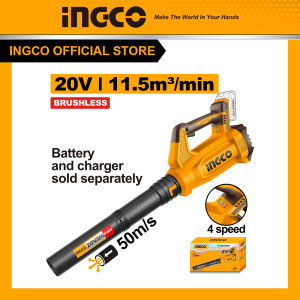 Thân máy thổi lá pin 20V INGCO CABLI20508 động cơ không chổi than 4 cấp tốc độ gió (không pin sạc)