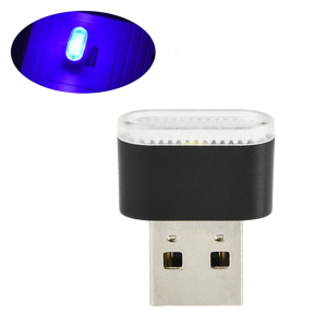 USB Car Ambient Lighting LED Atmosphere Lamp Inground Interior Light Plastic Texture for Vehicle Interior Decoration