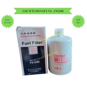 Lọc nhiên liệu (lọc dầu) xe tải Dongfeng Cửu long 5 tấn lọc dầu FS1280 (mã khác HFS/F016 SFC-5706 FU-1017 ST20812 P551329)