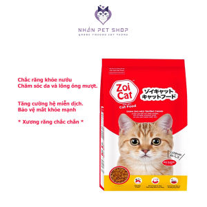 Combo thức ăn cho mèo hạt Zoicat 1kg hạt cho mèo zoi cat - Nhàn Pet Shop