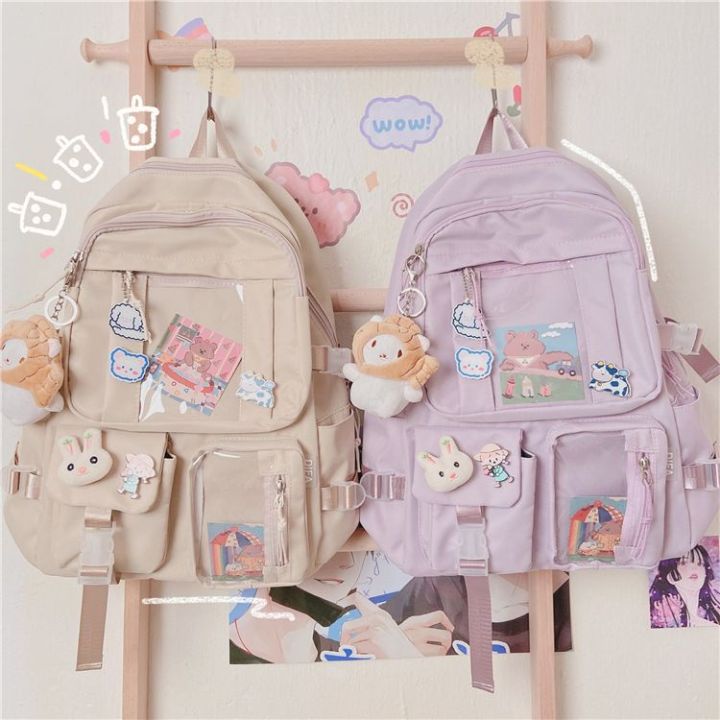 Large-capacity High School Student Backpack Ins Japanese Schoolbag ...