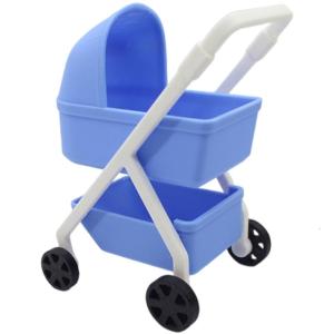 1/12 Miniature Baby Cradle Model Figurine For Doll House Nursery Room Scene Display Accessories Children Pretend Play Toy