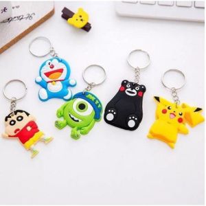 MYX Store Karakter Gantungan Kunci Cartoon Motif Unik Keychain Ganci Lucu Souvenir Key Aksesoris Tas