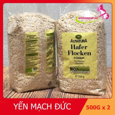1 Kg Yến mạch Hafer Flocken Đức Cán Vỡ