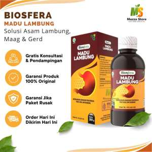 Biosfera Madu Biomaag Obat Maag kronis Asam Lambung GERD Anxiety Madu Lambung Terbukti