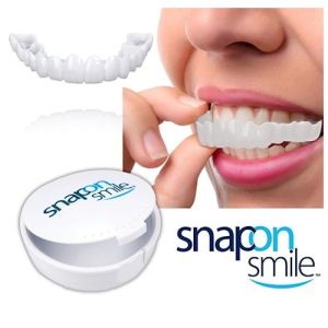 Gigi Palsu Atas Bawah Original Terlaris Tinggal Pasang Snap On Smile Veneer Gigi 1 Set