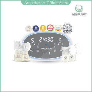 Attitude mom Galaxy III เครื่องปั๊มนมกรวยซิลิโคนแท้ 100%