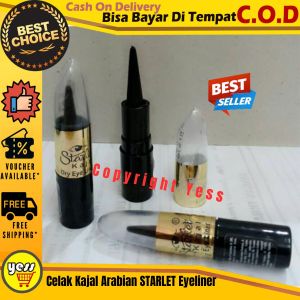 Celak Kajal Starlet Dry Eye Liner / Celak Sipat Mata Khas Arab/eyeliner/Celak Mata Sunnah Anti Air