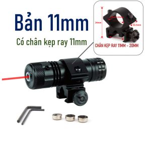 Đèn Laze Xây Dựng LZ5 Sáng Đỏ Dùng Pin Cúc Áo Đo Khoảng Cách - Đô Shop