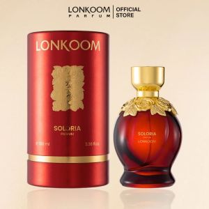 LONKOOM EDP Perfume for Women SOLORIA PARFUM Long‑Lasting Fragrance with Oriental Floral Note(100ml)