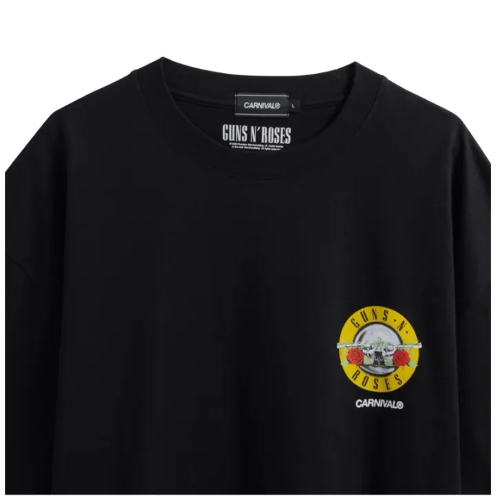 T-shirt%20CARNIVAL%20X%20GUNS%20N%20ROSES%20BULLET%20OVS%20T-SHIRT%20BLACK%20-%20Image%204