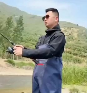 Waterproof pantsThick Half-legth Water Pants Fishing Pants Men And Women Waterproof Fish Pants