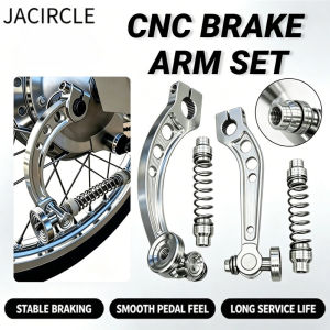 JACIRCLE CNC Brake Arm Set Universal Rear Brake Arm Bracket for Yamaha Honda Highquality Motorcycle Accessory