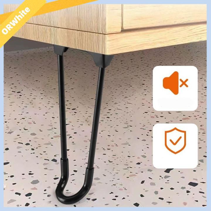 ORWHITE SHOP Stainless Steel Foldable Table Legs Enhance Stability Load Bearing Table Extender ...