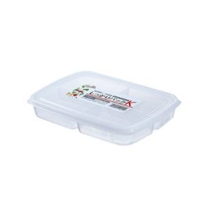 YTRYTWE Clear Portable Fresh-keeping Sealed Refrigerator Organizer Compartment Storage Box Meat Container Crisper Vegetable Case