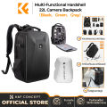 K&F CONCEPT 22L Camera Backpack Hardshell DSLR Photography Camera Bag with 15.6 Inch Laptop Compartment Waterproof Camera Case Compatible for Canon/Nikon/Sony/DJI Mavic Drone. 