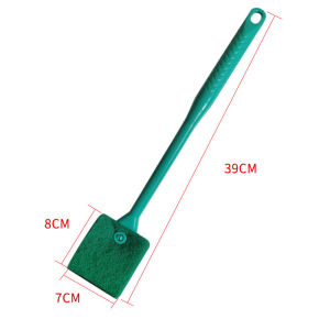 B.F. Double-Sided Aquarium Fish Tank Algae Cleaning Brush with Non-Slip Long Handle