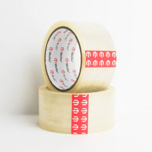 Lakban 48mm x 50 Yard Bening / Cokelat - 1 Slop Isi 6 Pcs/Roll - Lakban OPP - Motto Tape