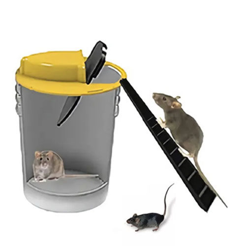 Mouse Rat Trap Flip & Slide Mouse Trap Bucket Catcher Mousetrap