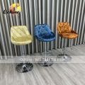 Ghế Makeup, Ghế Quầy BAr, Ghế Bar, Ghế Trang Điểm, Ghế Xoay, Ghế Chụp HÌnh, Ghế Livestream, Ghế Quầy Lễ Tân, Ghế Trang Điểm Chuyên Nghiệp Nỉ Nhung Nhập Khẩu Cao 60-80cm. 