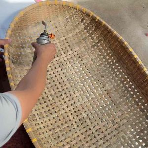 Nôi tre nôi dành cho em bé chống cong lưng