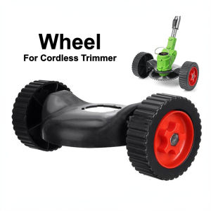 Rolling Wheel For Cordless Grass Trimmer Blades Lawn Mower Spare Parts Alat Ganti Mesin Potong Rumput Roda Bateri Grass Cutter