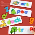 Mainan anak latihan menulis write phonics spelling game Marun. 