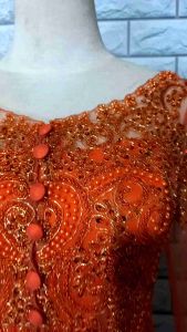 set kebaya pesta kebaya orange kebaya modern kebaya wisuda kebaya abg termurah