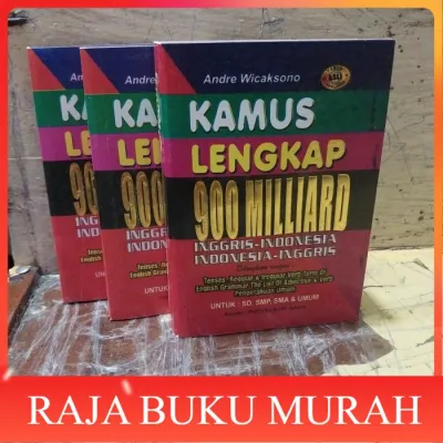 KAMUS LENGKAP INGGRIS 900 MILYARD WARNA