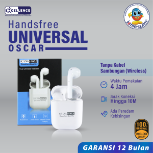 TWS Handsfree Bluetooth Excellence Oscar