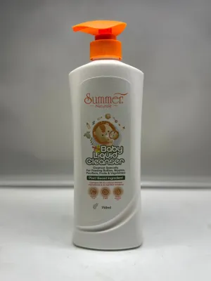 SUMMER NATURALE BABY LIQUID CLEANSER 750 ml