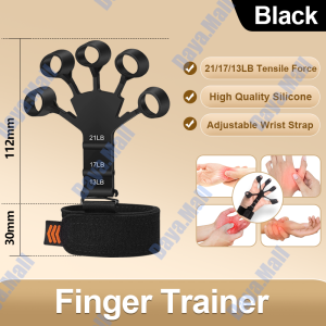 Hand Grip PU Ball Finger Exerciser Exercise Arm Muscle Power Rubber Rehabilitation Training Gripper Pembalut Tangan 握力器