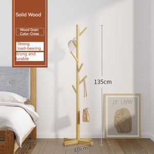 The Drying Rack On The Bedroom Living Room And Balcony Is Made Of Hard And Sturdy Wooden Material Which Can Be Used To Hang Coats Hats And Bags