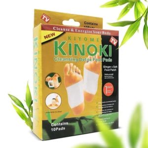 ORIGINAL ISI 10 PADS KINOKI GOLD KOYO PENYERAP RACUN KAKI