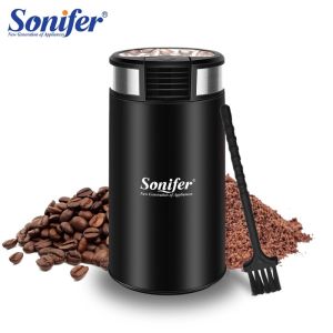SONIFER Coffee Grinder Electric Penggiling Biji Kopi / Kacang / Bumbu SF-3526