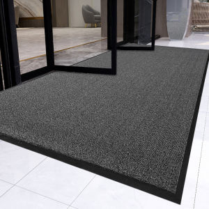 【Ship in 24H】Free ShippingDoor Mat Entrance Floor Mat Welcome Mat Large Outdoor Mat Hard Wire Loop Dust Removal Mat PVC Anti Slip Mat Floor Carpet For Hotel Shop Office Entrance