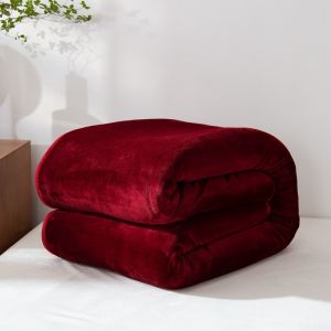 Soft Golden Mink Fleece Blanket Flannel Blanket Student Dormitory Blanket Nap Sofa Blanket Office Blanket