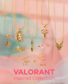 Tala Men TALA by Kyla Valorant Inspired Collection Stainless Steel Hypoallergenic with Giftbox Packaging. 